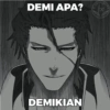 DEMI APA? X DEMIKIAN