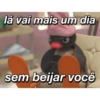 lá vai mais um dia sem beijar você