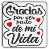Gracias por ser parte de mi Vida