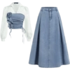 Baju denim aesthetic  6