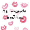 te mando besitos
