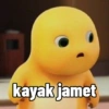 Dino kuning ucul 16