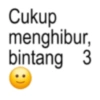 Cukup menghibur, bintang 3