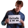 Extraño
a mi ex