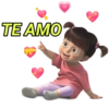 Booh e Agnes figurinhas fofas 11
