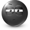 Black Emoji 🌚 24