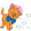 Gatito Toulouse Disney 🐈💙 8