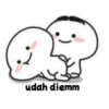udah diemm