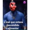o mal que estava
descondido
alimentei