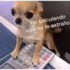 Yo, calculando cuánto te extraño -W