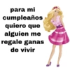para mi cumpleaños quiero que alguien me regale ganas de vivir