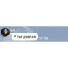 kai P for punten 07:35