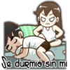 Se durmió sin mi