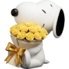 💐🌹Snoopy Ramo Buchón🌹 15