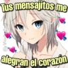 Tus mensajitos me
@Viickyfes
alegran el corazón