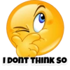 I DONT THINK SO