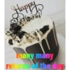 Happy Birthday cake 18