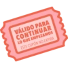 VÁLIDO PARA
CONTINUAR
LO QUE EMPEZAMOS
ESTE CUPÓN NO EXPIRA