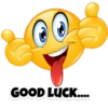 GOOD LUCK....