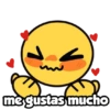 Emojis amarillos ☀️😍😊😝😘😎 6