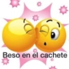 Beso en el cachete