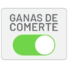 GANAS DE
COMERTE
●