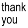 thank you