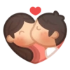 Ciuman couple kiss 👩🏻‍❤️‍💋‍👨🏻 5