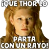 IQUE THOR LO
PARTA
CON UN RAYO!
★AMN