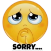 SORRY....