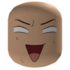 Roblox emote face 🗿 8