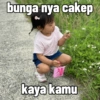 bunga nya cakep kaya kamu