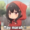 Mau marah !!