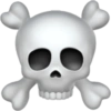 Emoji tengkorak ip 7
