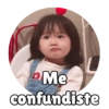 Me confundiste