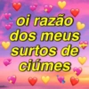 oi razão dos meus surtos de ciúmes