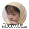 Aburrida...