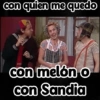 con quien me quedo con melón o con Sandia