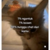 blone 1% ngantuk 1% bosen 98% nunggu chat dari kamu 賣