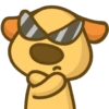 Anjing kuning png 9