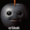 or black