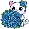 Flores azules 💙🦋🩵 6