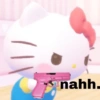 Hello Kitty Enojada ❤️‍🩹🎀 13