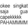 okee singkat saja gua capekkkkk PAHAMMMM