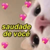 saudade de você