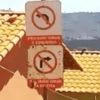 PROIBIDO VIRAR A LIQUERDA BRGO VIRAS PEITA