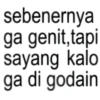 sebenernya ga genit,tapi sayang kalo ga di godain