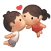 Ciuman couple kiss 👩🏻‍❤️‍💋‍👨🏻 10