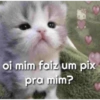 oi mim faiz um pix pra mim?