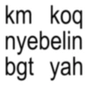 km koq nyebelin bgt yah
